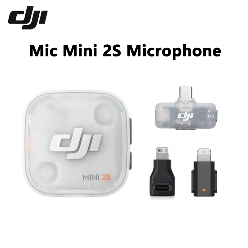 Magnetic Lavalier Microphone Clip On - Original DJI Mic Mini 2S Wireless