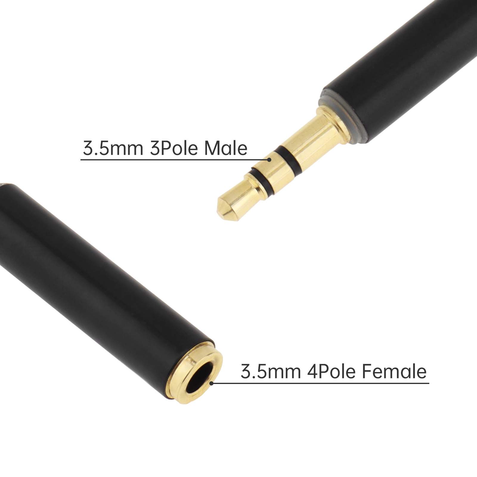 Gold Plated 3.5mm Audio Adapte - 3.5Mm Trs To Trrs Adapter Audio Cable review and price