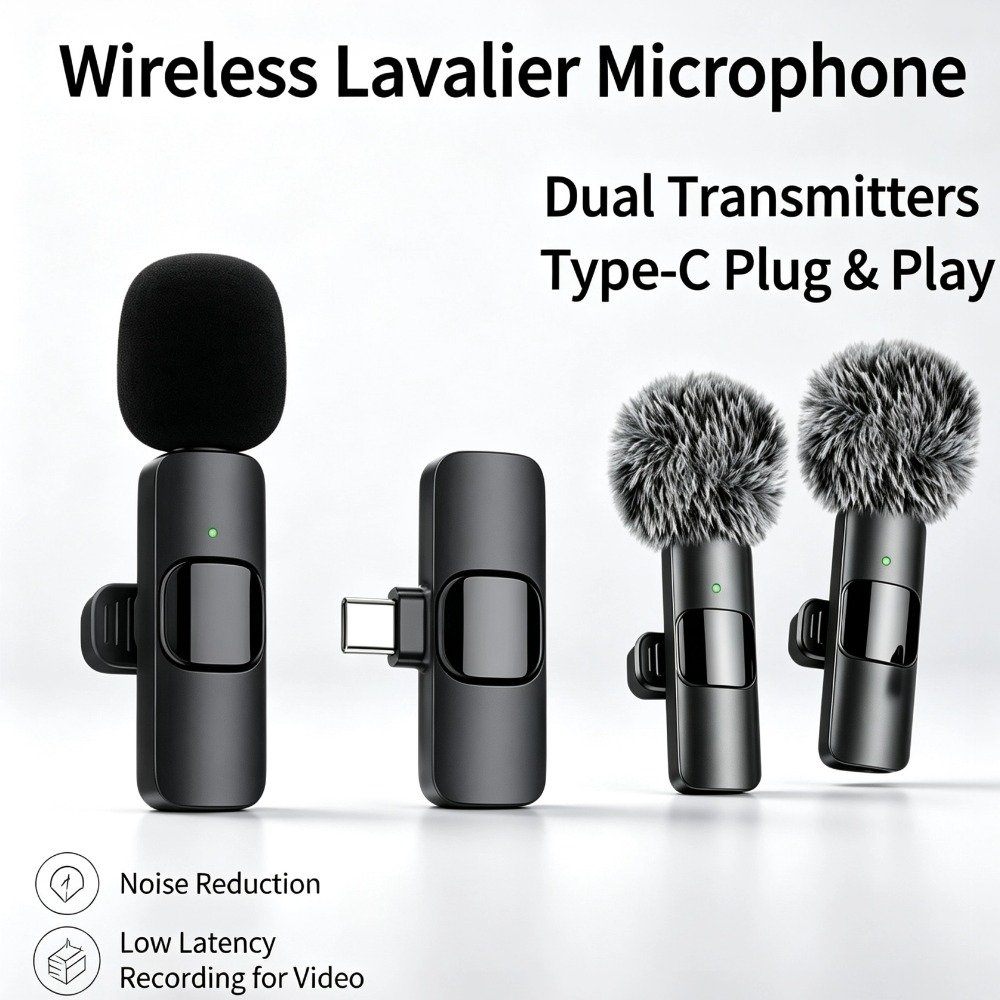 Type-C Wireless Lavalier Micro - Wireless Mic For Smartphone Video Recording review and price