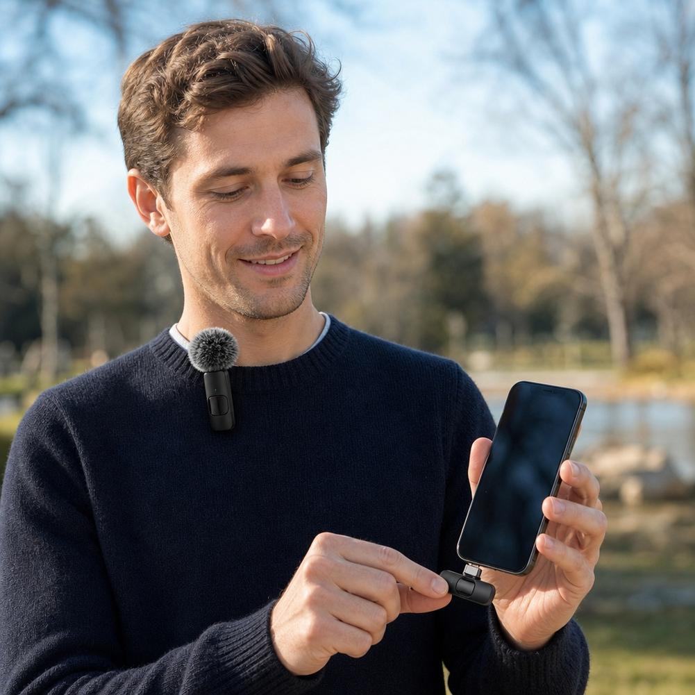Type-C Wireless Lavalier Micro - Wireless Mic For Smartphone Video Recording review and price