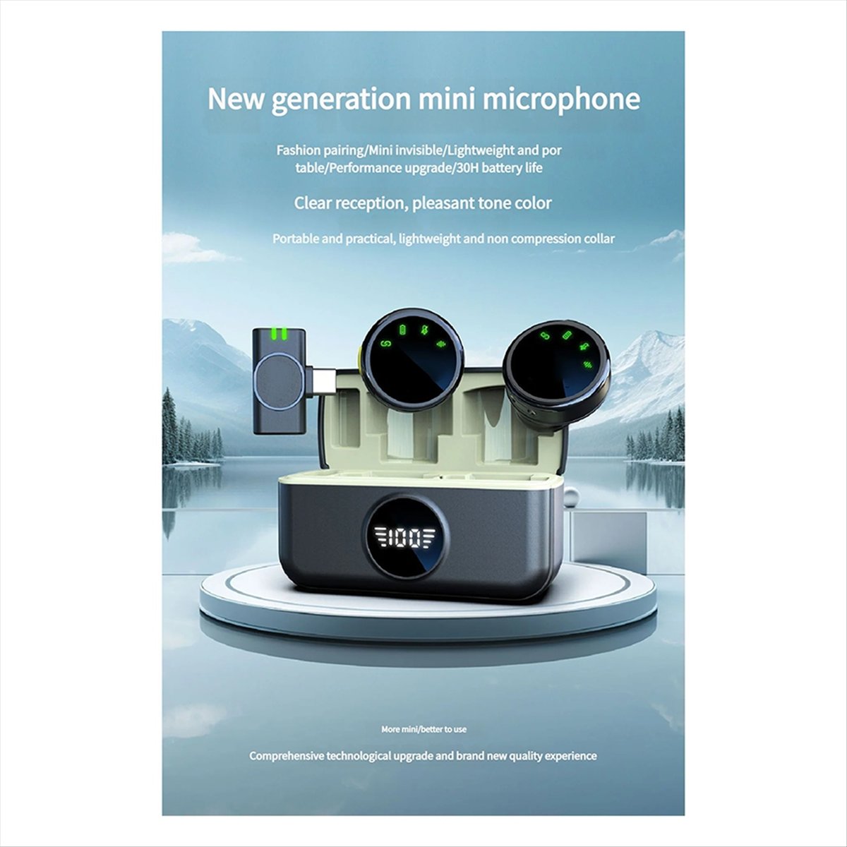 S5 Wireless Lavalier Microphon - Magnetic Lavalier Microphone Clip On review and price