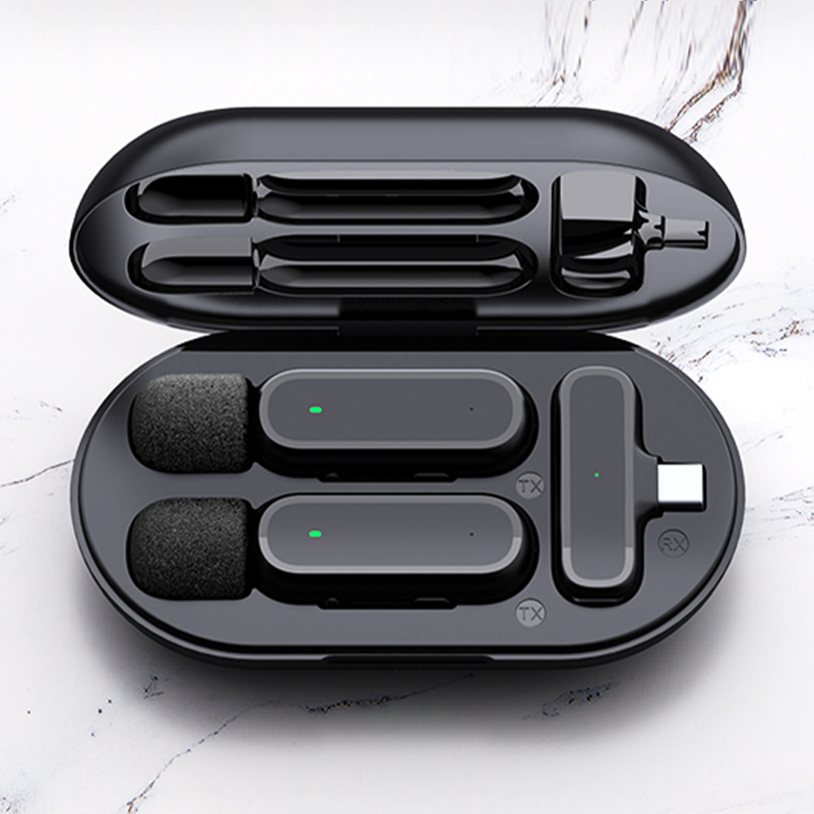 Wireless Lavalier Microphone W - Wireless Mic For Smartphone Video Recording review and price