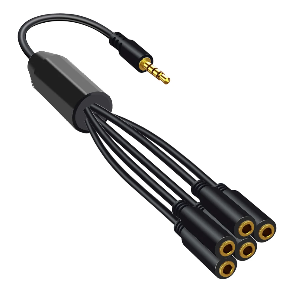 3.5mm Headphone Splitter 1/8 T - 3.5Mm Trs To Trrs Adapter Audio Cable review and price