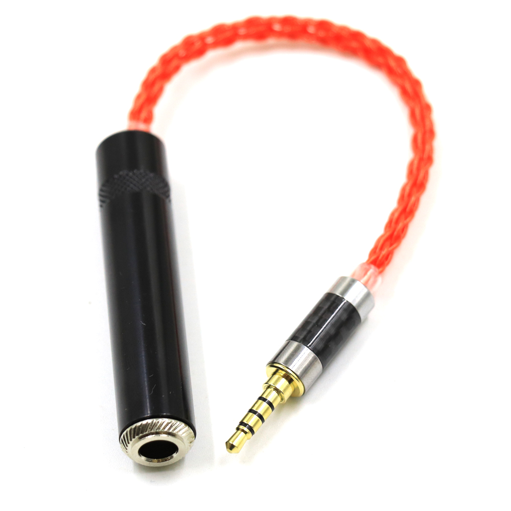 TOP-HiFi  UPOCC-Single-Crystal - 3.5Mm Trs To Trrs Adapter Audio Cable review and price