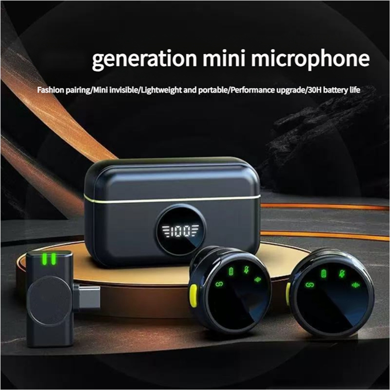 S5 Wireless Lavalier Microphon - Magnetic Lavalier Microphone Clip On review and price