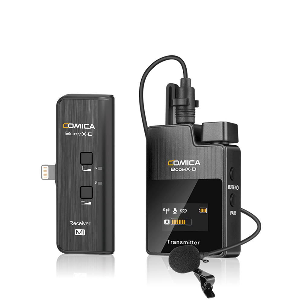 Comica BoomX D MI1/2 2.4G Digi - Wireless Mic For Smartphone Video Recording review and price