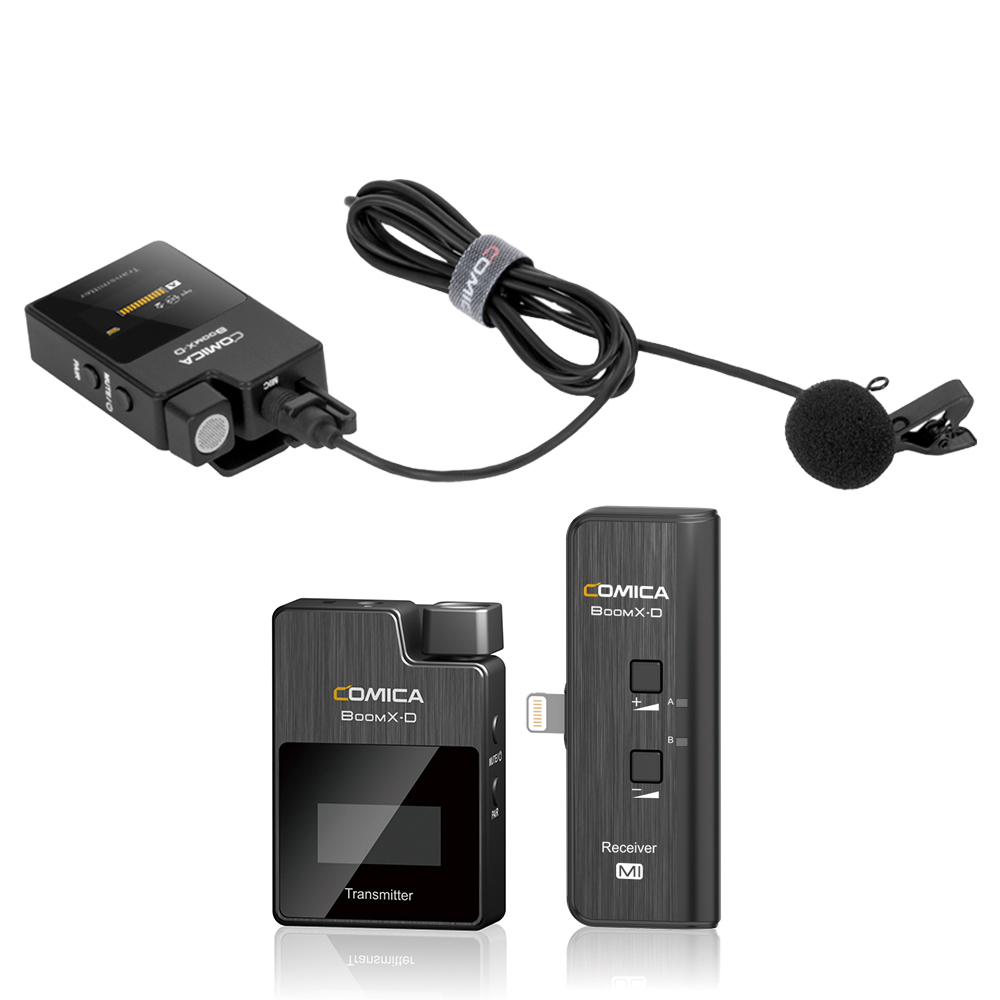 Comica BoomX D MI1/2 2.4G Digi - Wireless Mic For Smartphone Video Recording review and price