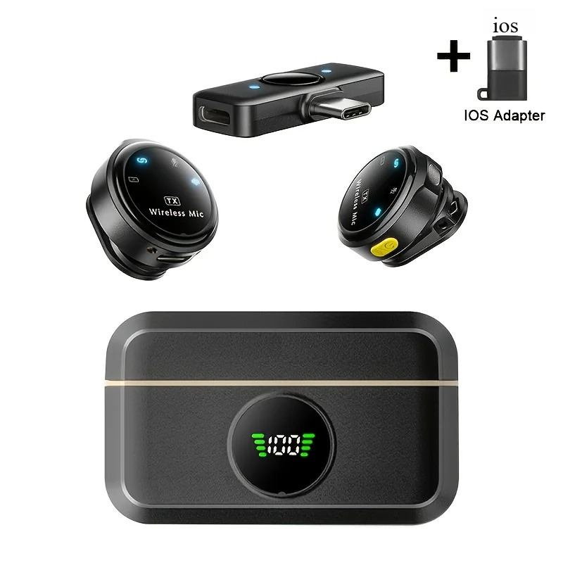 Wireless Lavalier Microphone f - Charging Case For Wireless Microphones review and price