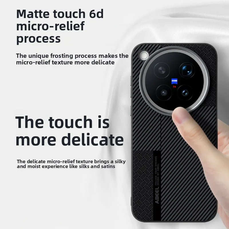 Micro Relief Carbon Fiber Text - Charging Case For Wireless Microphones review and price