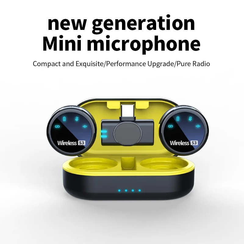 S3 Wireless Microphone With Ch - Wireless Mic For Smartphone Video Recording review and price