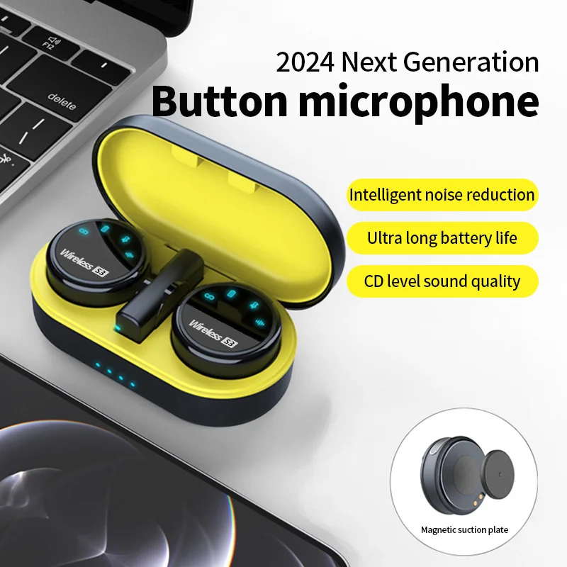 S3 Wireless Microphone With Ch - Wireless Mic For Smartphone Video Recording review and price