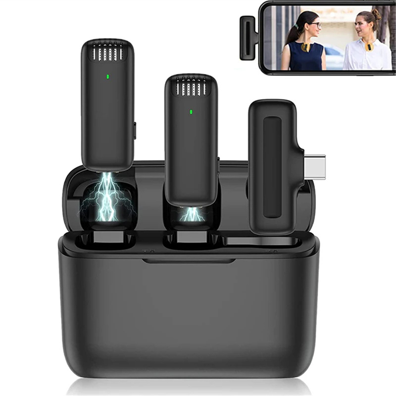 VBNBV Mini Wireless Lavalier M - Wireless Mic For Smartphone Video Recording review and price