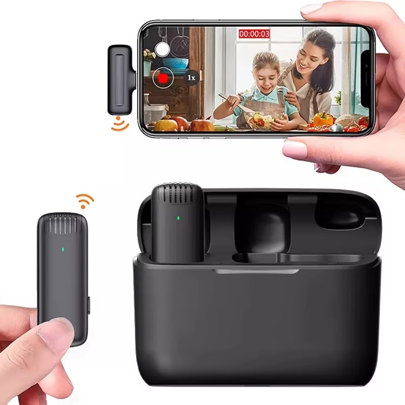 VBNBV Mini Wireless Lavalier M - Wireless Mic For Smartphone Video Recording review and price