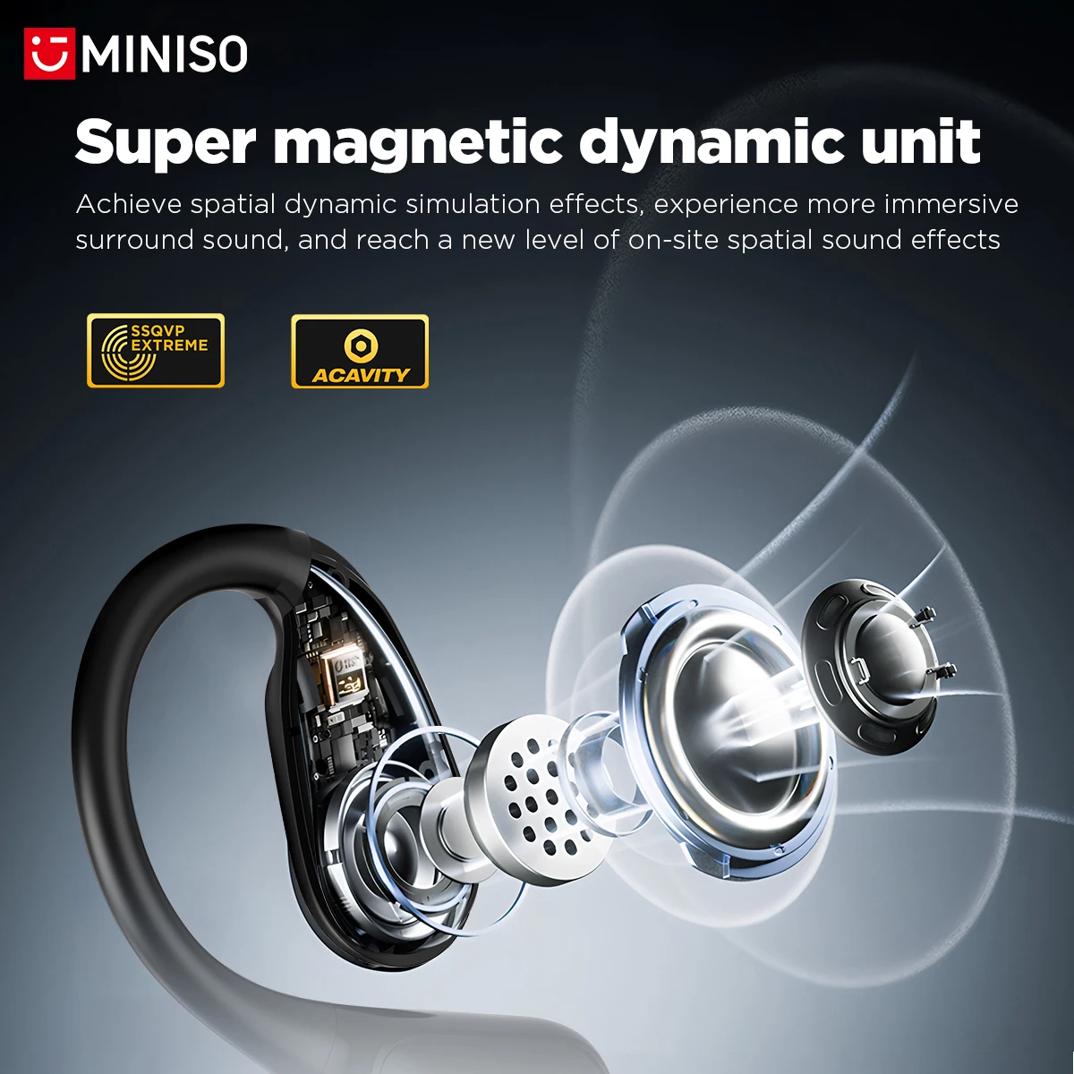 MINISO MS190 Real Time AI Voic - Charging Case For Wireless Microphones review and price