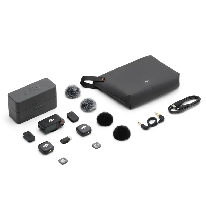 DJI Mic 3 (2 TX + 1 RX + Charg - Charging Case For Wireless Microphones review and price