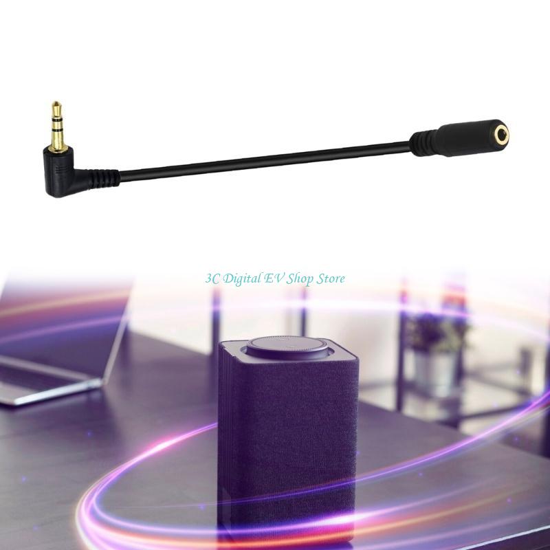 E74D Compactly 90Degree Stereo - 3.5Mm Trs To Trrs Adapter Audio Cable review and price