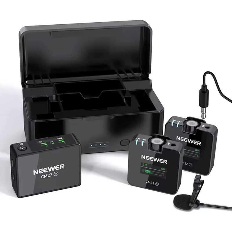 Neewer 2 Pack Wireless Lavalie - Charging Case For Wireless Microphones review and price