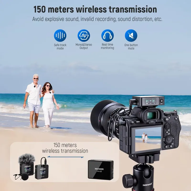 Neewer 2 Pack Wireless Lavalie - Charging Case For Wireless Microphones review and price