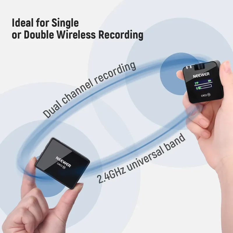Neewer 2 Pack Wireless Lavalie - Charging Case For Wireless Microphones review and price