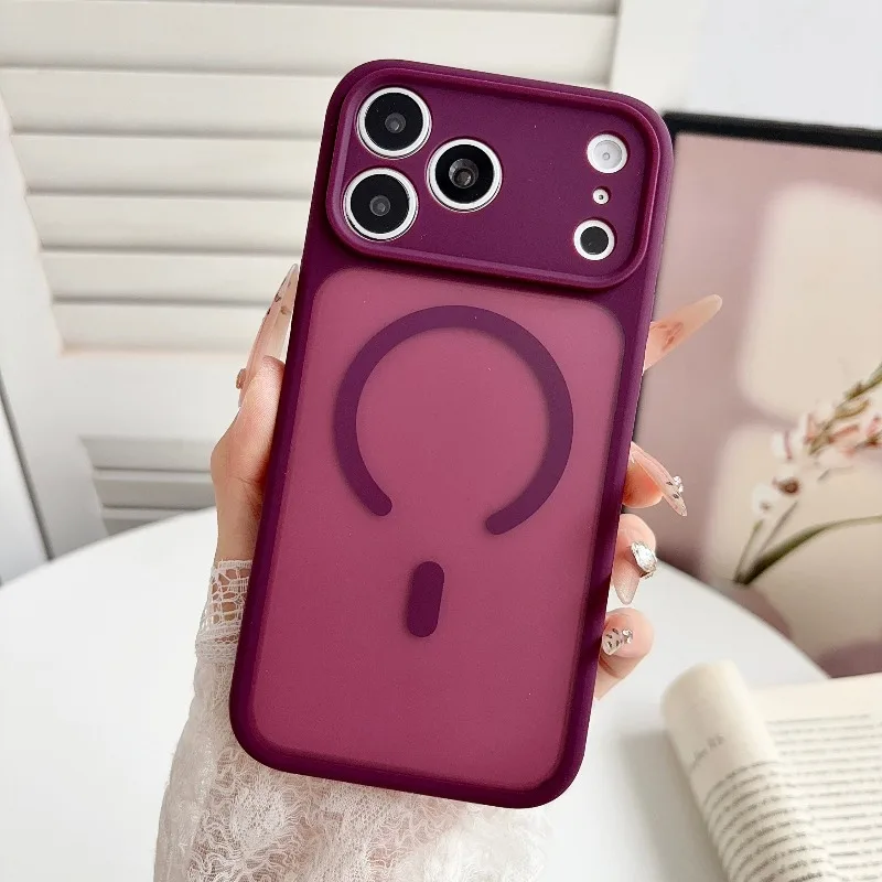 Luxury Wine-Red Micro-Matte To - Charging Case For Wireless Microphones review and price