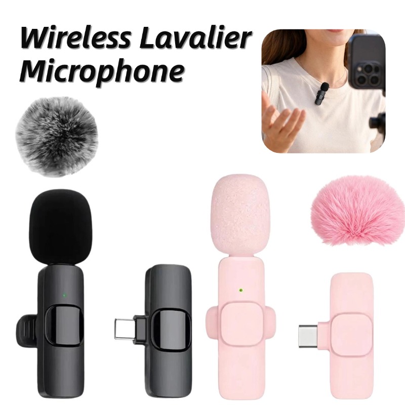 Dual Wireless Lavalier Microph - Wireless Lavalier Microphone Type C Lightning review and price