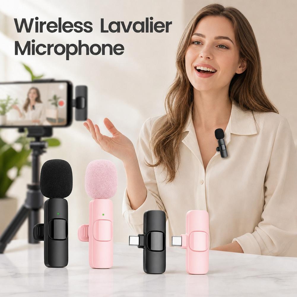 Dual Wireless Lavalier Microph - Wireless Lavalier Microphone Type C Lightning review and price