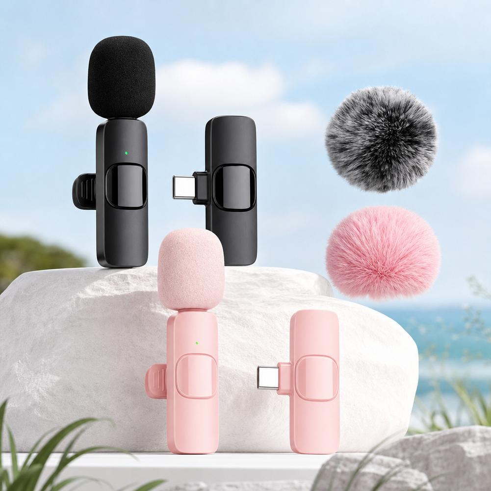 Dual Wireless Lavalier Microph - Wireless Lavalier Microphone Type C Lightning review and price