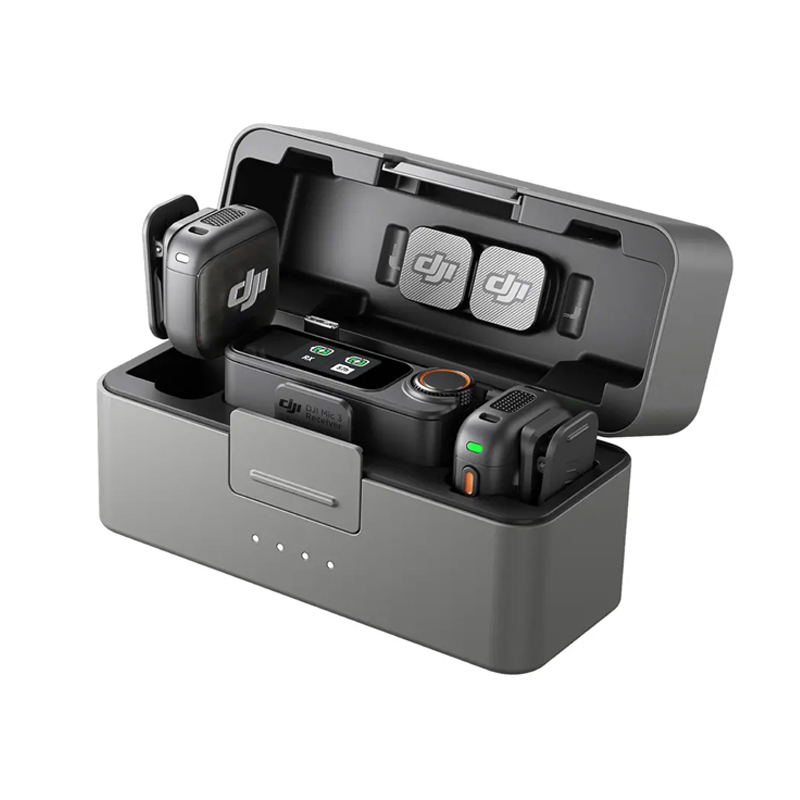 DJI Mic 3 (2 TX + 1 RX + Charg - Charging Case For Wireless Microphones review and price