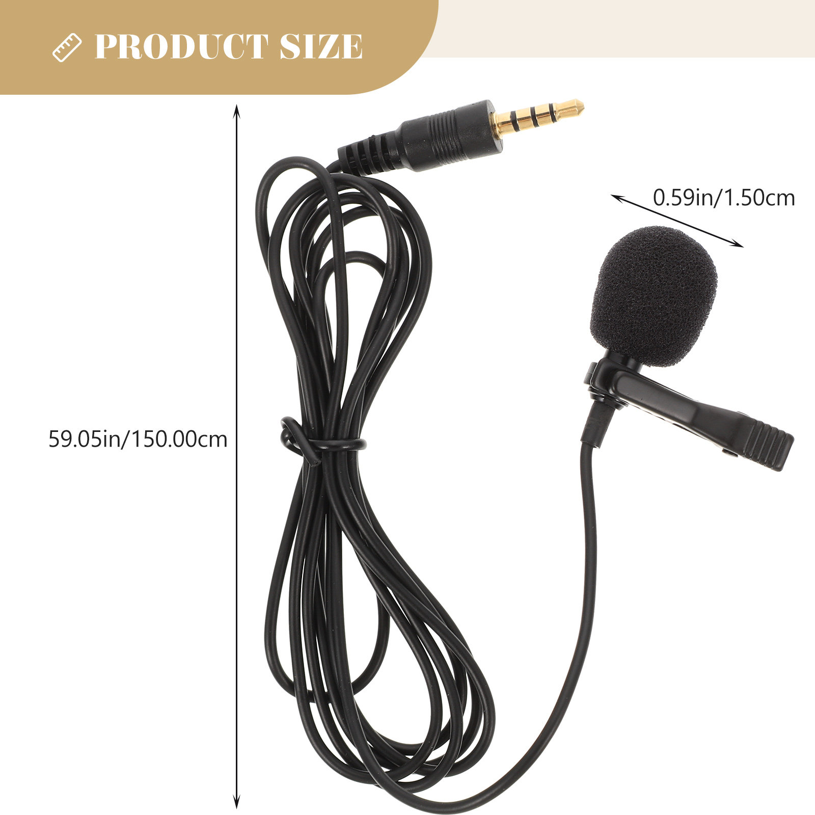 2Pcs Lapel Microphone 3.5mm Hi - Wireless Mic For Smartphone Video Recording review and price