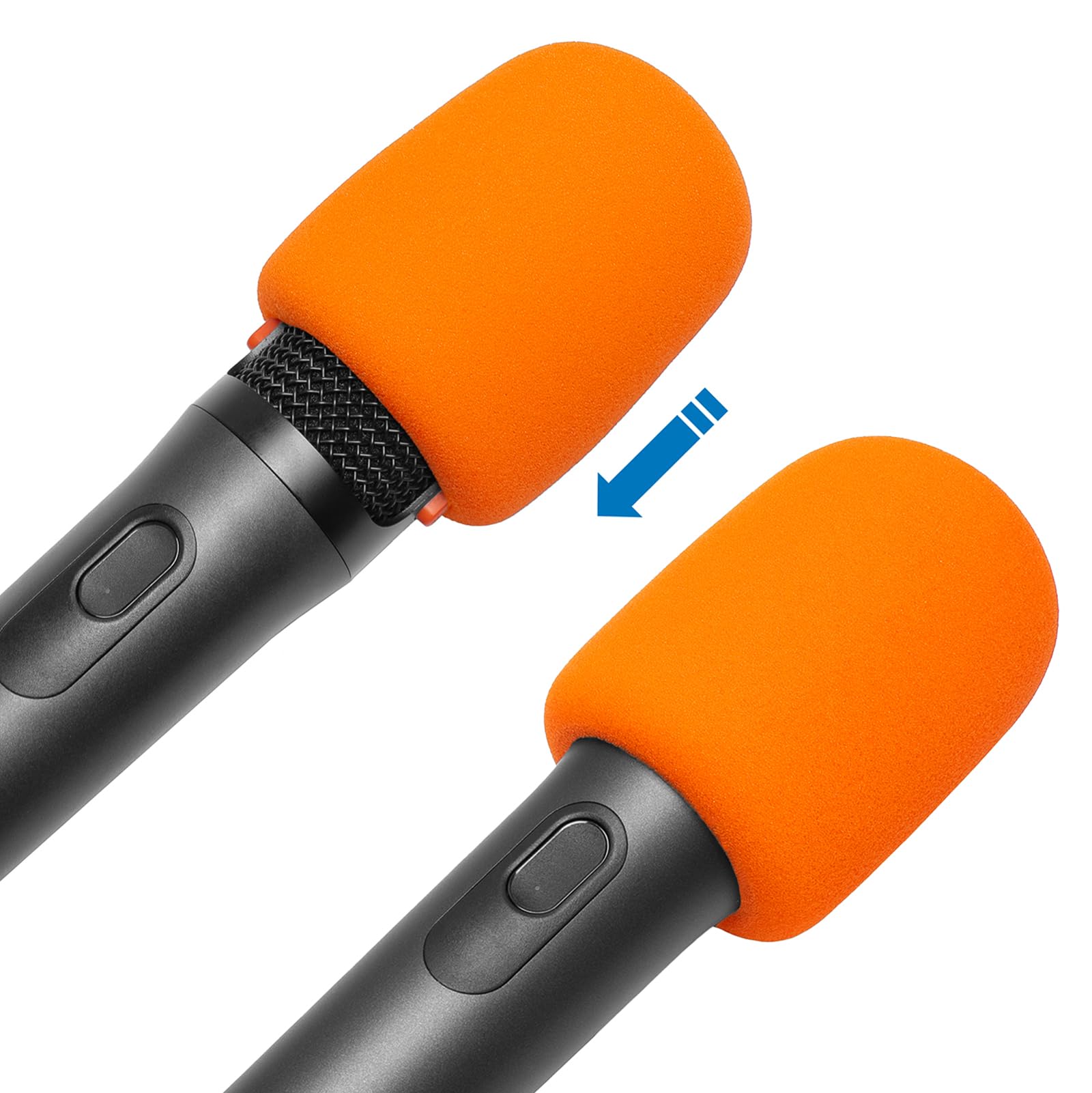 4 Pcs Mic Cover For FIFINE Kar - Wireless Podcast Microphone Dual Mic review and price