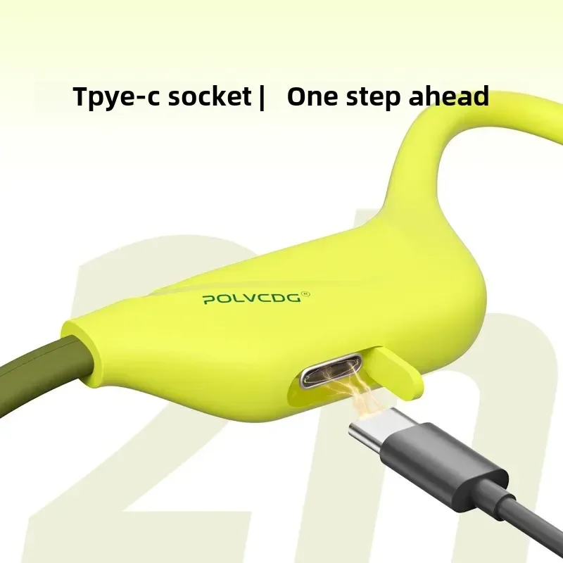 POLVCDG Open Bone Conduction C - Wireless Lavalier Microphone Type C Lightning review and price
