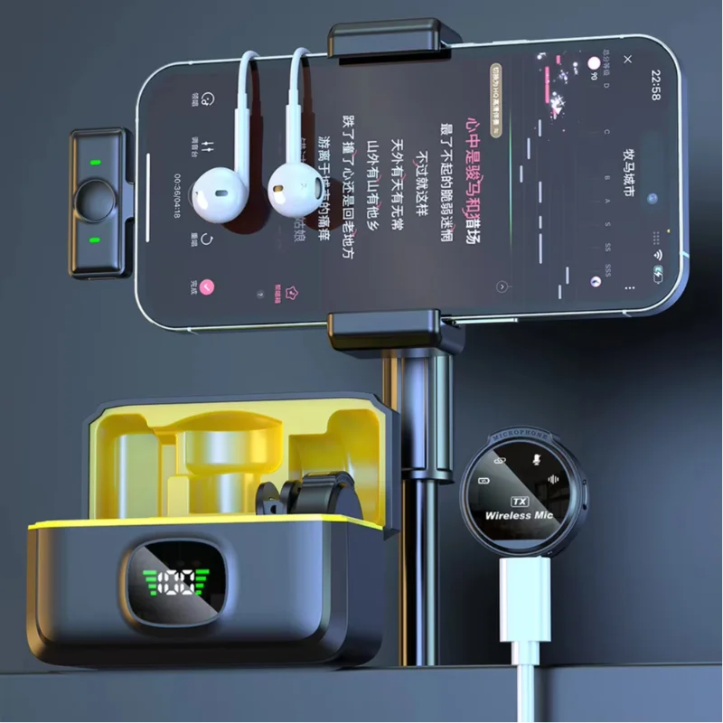 For Xiaomi J6 Wireless Lavalie - Wireless Lavalier Microphone Type C Lightning review and price