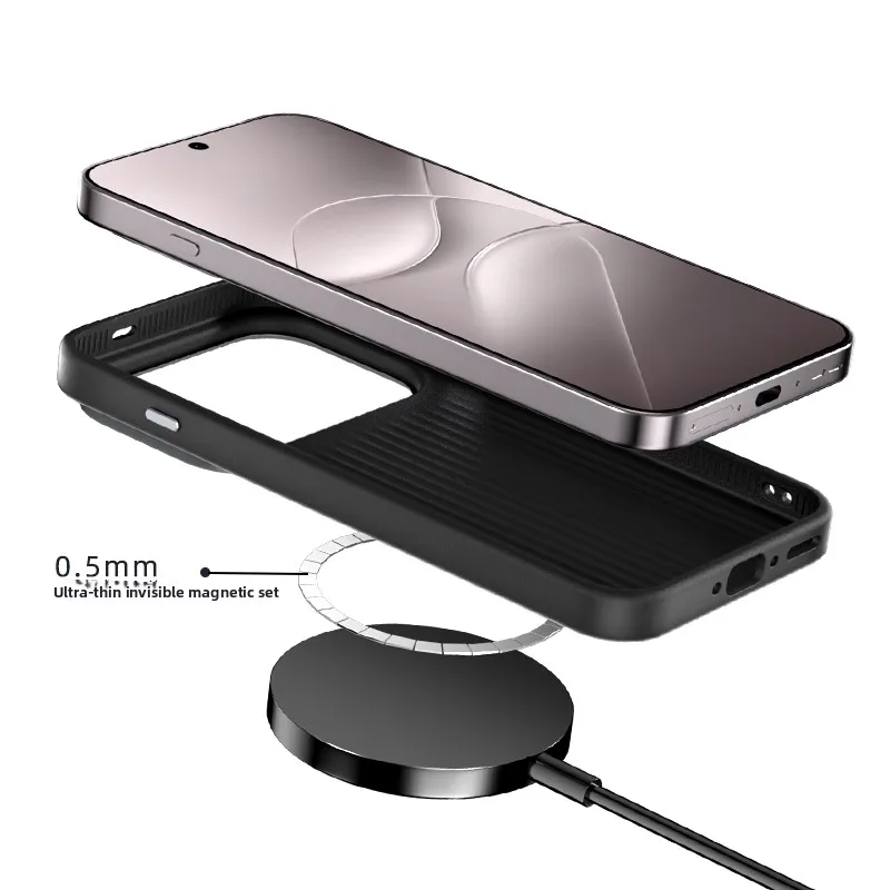 Micro Relief Carbon Fiber Text - Charging Case For Wireless Microphones review and price