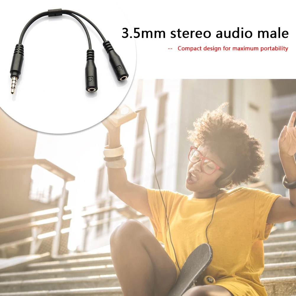 3.5mm Audio Studio Adapter Cab - 3.5Mm Trs To Trrs Adapter Audio Cable review and price