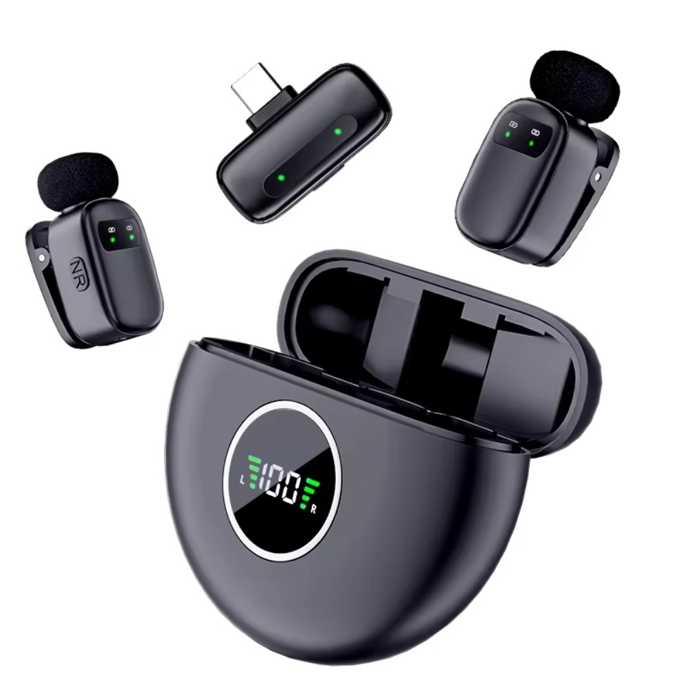 1 To 2 Wireless Lavalier Micro - Smart Noise Reduction Lapel Microphone review and price