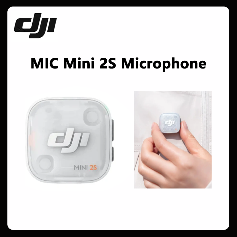 Original DJI Mic Mini 2S Wirel - Magnetic Lavalier Microphone Clip On review and price