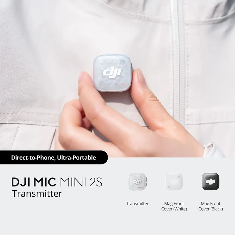 Original DJI Mic Mini 2S Wirel - Magnetic Lavalier Microphone Clip On review and price