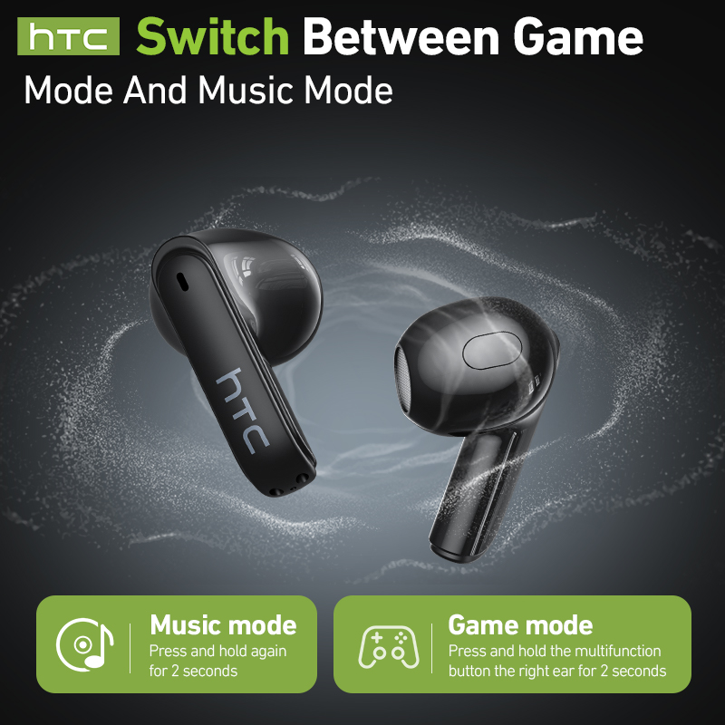 HTC Gaming Bluetooth Headphone - Charging Case For Wireless Microphones review and price