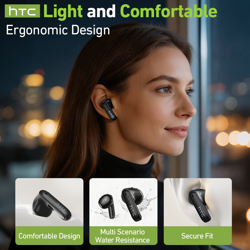 HTC Gaming Bluetooth Headphone - Charging Case For Wireless Microphones review and price